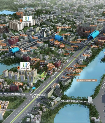  Urbanrise World of Joy Location Map